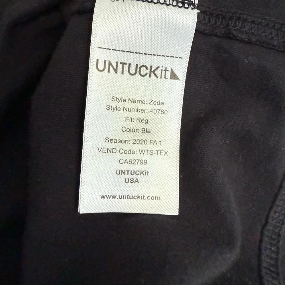 Untuckit Pima Cotton Zede Henley Shirt